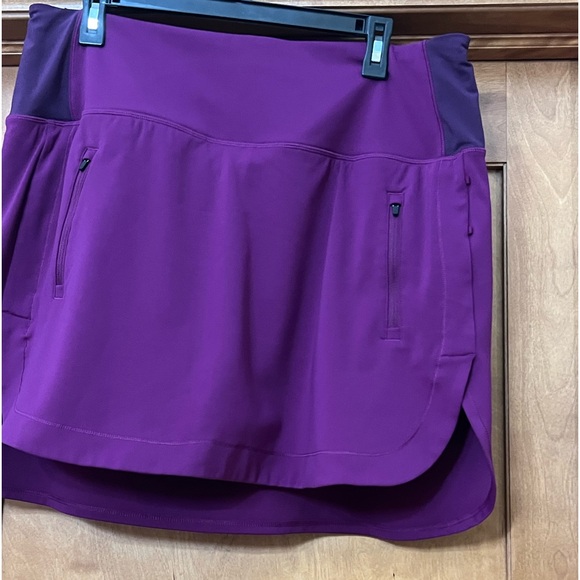 Athleta Purple Fairway High Rise Golf Skort 16” Size 1X - Picture 3 of 13